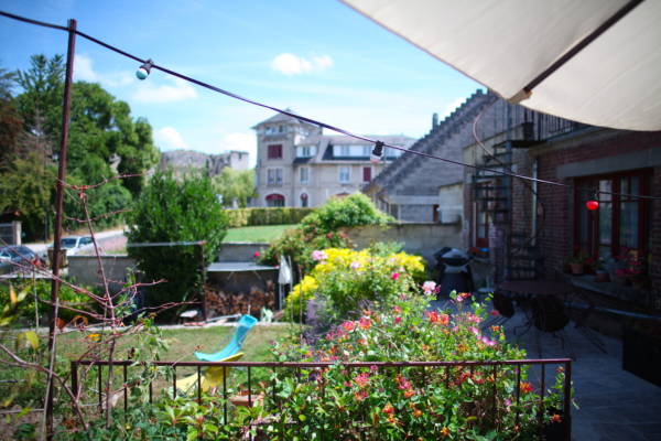 B&B terrasse-jardine_coucyle chateau-aisne-best b&b